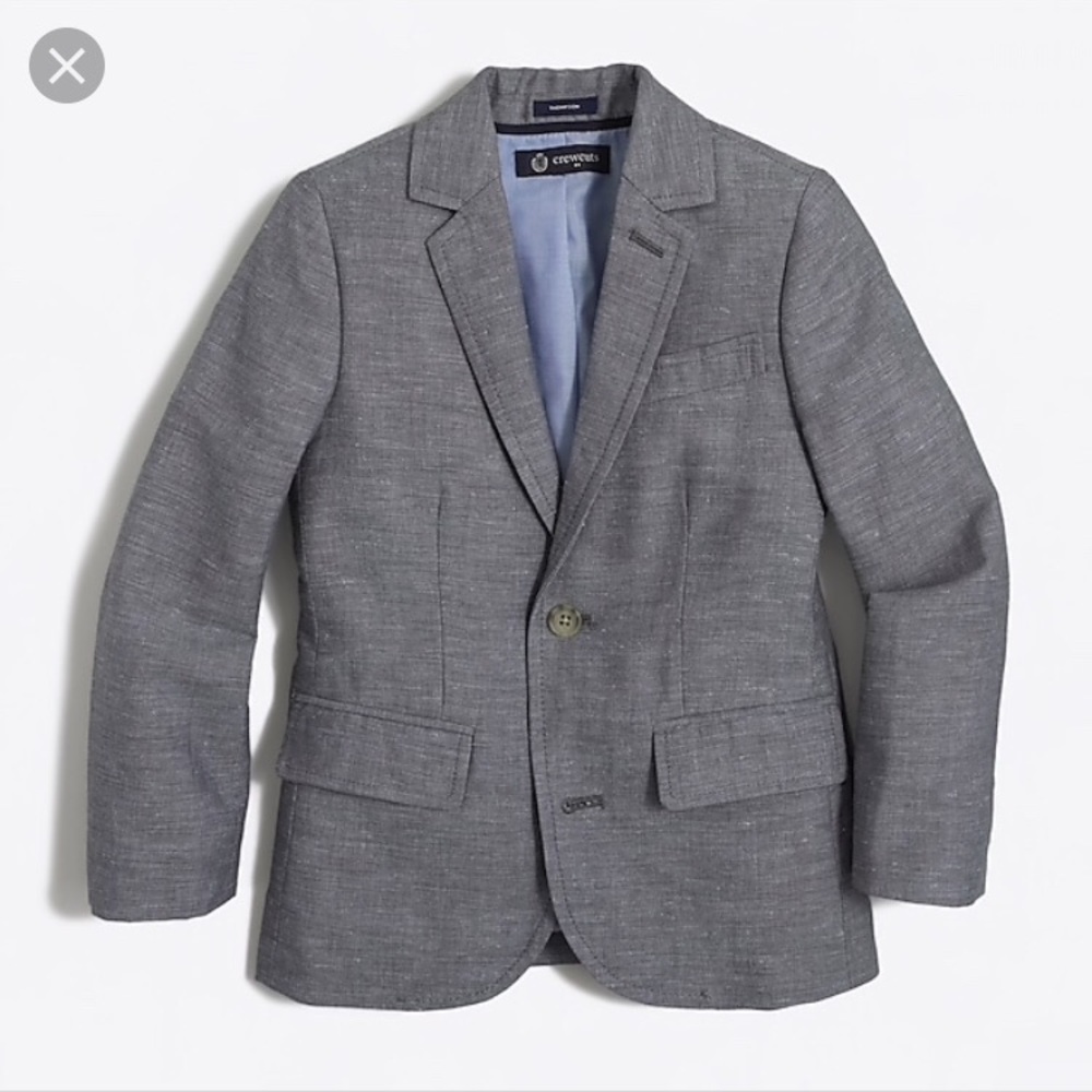 3T CrewCuts Boys' Thompson suit jacket and shorts